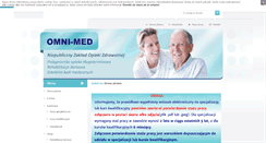 Desktop Screenshot of cms.omni-med.pl